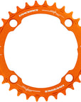 RaceFace 1x Narrow Wide Chainring - 36t 104 BCD 10-12 Speed 7075 Aluminum Orange