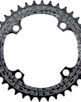 RaceFace Narrow Wide Chainring: 104mm BCD 38t Black