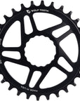 Wolf Tooth Direct Mount Chainring - 30t RaceFace/Easton CINCH Direct Mount Boost 3mm Offset Requires 12-Speed Hyperglide+ Chain BLK