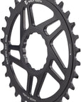 Wolf Tooth Direct Mount Chainring - 30t RaceFace/Easton CINCH Direct Mount Boost 3mm Offset Requires 12-Speed Hyperglide+ Chain BLK