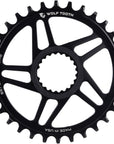 Wolf Tooth Direct Mount Chainring - 28t Shimano DM For Boost Cranks 3mm Offset Requires 12-Speed Hyperglide+ Chain BLK