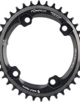 Wolf Tooth Elliptical Shimano 110 Asymmetric BCD Chainring - 38t 110 Asymmetric BCD 4-Bolt Drop-Stop For Shimano GRX Cranks BLK