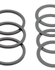 Chris King ThreadFit 30 Bottom Bracket Fit Kit 3 - English For 30mm Spindles Silver