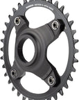 Shimano STEPS SM-CRE80-12-B Chainring - 36T Without Chainguard 55mm Chainline BLK