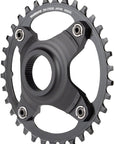 Plato Shimano STEPS SM-CRE80-B - 34 dientes sin protector de cadena, línea de cadena de 55 mm, negro