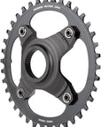 Shimano STEPS SM-CRE80-B Chainring - 38T Without Chainguard 55mm Chainline BLK
