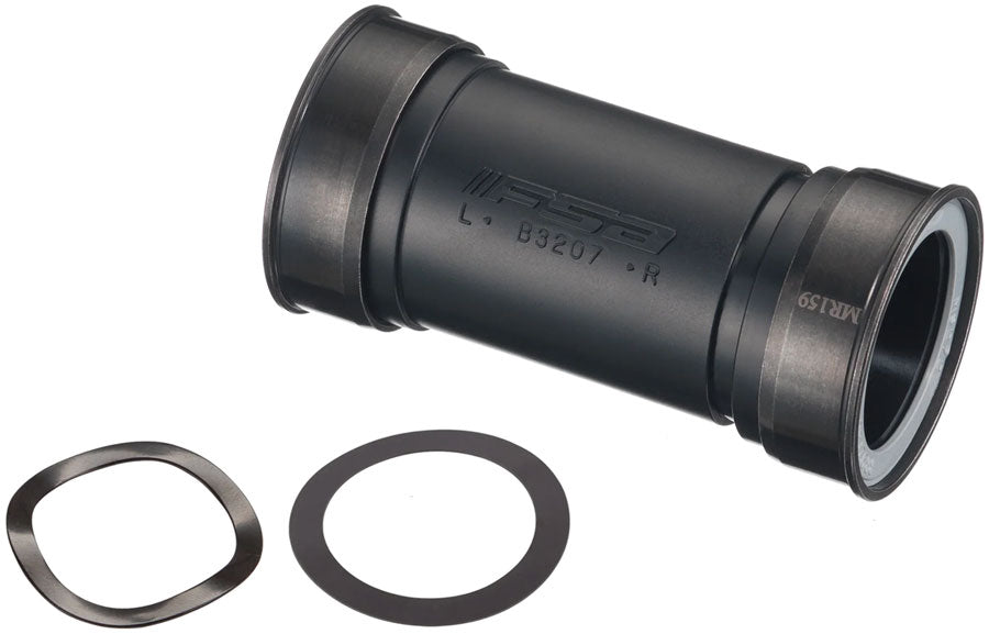 FSA Premium Bottom Bracket BB86/386EVO Shell Compatibility Ceramic Bearings Includes MW083 MS188 – BLK