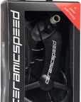 Sistema de poleas CeramicSpeed OSPW para desviadores Campagnolo - Polea de aleación con jaula de carbono negra