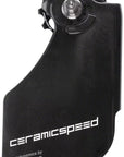 Rueda de polea CeramicSpeed OSPW con sistema aerodinámico Shimano 9100/9150 8000 SS/8050 SS - Pistas revestidas, polea de aleación, jaula de carbono negra