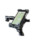 Soporte para bicicleta para smartphone Delta Hefty Holder Plus - Gris transparente