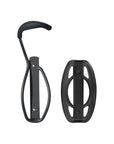 Portabicicletas de pared Delta para una bicicleta con bandeja para neumáticos: admite una bicicleta, color negro