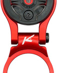 Soporte de potencia K-Edge Garmin Race - Rojo