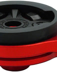 Soporte de potencia K-Edge Garmin Race con tapa - Rojo