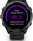 Reloj inteligente Garmin Forerunner 970 - Negro/Amarillo Amplio