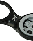 Soporte de potencia fijo K-EDGE para computadoras Wahoo Bolt y ELEMNT: Negro