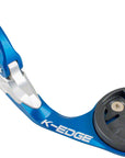 Soporte para manillar K-EDGE Garmin Race: 31,8 mm, azul/plata