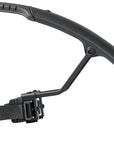 Guardabarros delantero Topeak Tetrafender G1 (compatible con neumáticos de grava de hasta 650/700 x 50) (negro)