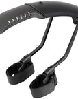 Guardabarros delantero Topeak Tetrafender G1 (compatible con neumáticos de grava de hasta 650/700 x 50) (negro)