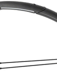 Guardabarros trasero Topeak Tetrafender G2 (compatible con neumáticos de grava de hasta 650/700 x 50) (negro)