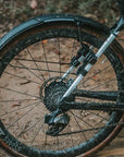 Juego de guardabarros Topeak Tetrafender G1/G2 (compatible con neumáticos de grava de hasta 650/700 x 50) (negro)