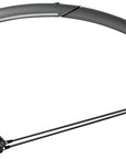 Guardabarros trasero Topeak Tetrafender R2 (compatible con neumáticos de carretera de hasta 650/700 x 32), color negro
