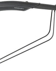 Guardabarros trasero Topeak Tetrafender M2 con correa, color negro