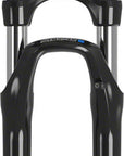 SR Suntour NVX HLO Suspension Fork - 700c 63mm 1 1/8" Threadless QR x 100mm Disc BLK
