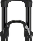 SR Suntour XCR Air LO R Suspension Fork - 27.5" 120mm 1 1/8" Threadless QR x 100mm Disc BLK
