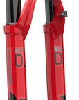 Marzocchi Bomber DJ Suspension Fork - 26" 100 mm 20 x 110 mm 37 mm Offset Gloss Red Grip Sweep-Adj
