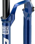 RockShox SID Ultimate Race Day 2 Suspension Fork - 29" 120 mm 15 x 110 mm 44 mm Offset Blue Crush 2P Remote D1