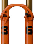 Horquilla de suspensión FOX 36 Factory - 29" 160 mm 15 x 110 mm Kabolt-X 44 mm de desplazamiento GRIP X2 Amortiguador 58HT Naranja brillante