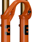 Horquilla de suspensión FOX 36 Factory - 29" 160 mm 15 x 110 mm Kabolt-X 44 mm de desplazamiento GRIP X2 Amortiguador 58HT Naranja brillante
