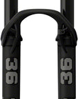 FOX 36 Performance Suspension Fork - 29" 160 mm 15QR x 110 mm 44mm Offset GRIP Damper 3-Position 58HT Matte BLK