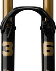 Horquilla de suspensión FOX 36 E-Optimized Factory - 29" 160 mm 15 x 110 mm Kabolt-X 44 mm de desplazamiento GRIP X Damper 58HT Sin ABS Negro brillante