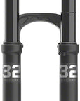 FOX 32 Step-Cast Performance Suspension Fork - 29" 100mm 15x110mm Kabolt SL 44mm Offset GRIP Damper Push-Lk. Ano Crown Matte BLK