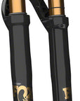 Horquilla de suspensión FOX 32 Taper-Cast Factory - 700c 40 mm 12 x 100 mm Kabolt 45 mm de desplazamiento GRIP SL Amortiguador 3 posiciones Negro brillante