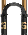 Horquilla de suspensión FOX 36 Factory - 27,5" 160 mm 15 x 110 mm Kabolt-X 44 mm de desplazamiento GRIP X Damper 58HT Negro brillante