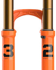 Horquilla de suspensión FOX 32 Step-Cast Factory - 29" 100 mm 15 x 110 mm Kabolt SL 44 mm de desplazamiento GRIP SL Amortiguador Push-Lock Naranja brillante