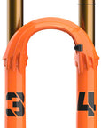 FOX 34 Factory Suspension Fork - 29" 130 mm 15 x 110 mm Kabolt 44mm Offset GRIP X Damper Shiny Orange