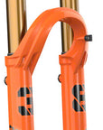 Horquilla de suspensión FOX 38 Factory - 29" 170 mm 15 x 110 mm Kabolt-X 44 mm de desplazamiento GRIP X2 Amortiguador 58HT Naranja brillante