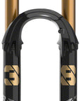Horquilla de suspensión FOX 38 Factory - 29" 180 mm 15 x 110 mm Kabolt-X 44 mm de desplazamiento GRIP X2 Amortiguador 58HT Negro brillante