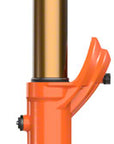 FOX 40 Factory Suspension Fork - 29" 203 mm 20TA x 110 mm 52mm Offset GRIP X2 Damper Shiny Orange