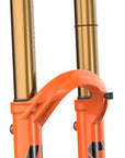 FOX 40 Factory Suspension Fork - 29" 203 mm 20TA x 110 mm 52mm Offset GRIP X2 Damper Shiny Orange