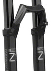 Marzocchi Bomber Z2 Suspension Fork - 29" 130 mm 15QR x 110 44mm Offset RAIL Sweep-Adjust Shiny BLK