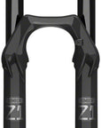 Marzocchi Bomber Z1 Suspension Fork - 29" 160 mm 15QR x 110 44mm Offset RAIL Sweep-Adjust Shiny BLK