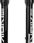 Brazo inferior RockShox - Lyrik Ultimate D1+/Lyrik Flight Attendant 2023+ 27,5" 15 x 110 mm Negro brillante