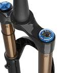Horquilla de suspensión FOX 38 E-Optimized Factory - 27,5" 170 mm 15QR x 110 mm 44 mm de desplazamiento Negro brillante Grip 2