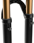 FOX 36 Factory Suspension Fork - 27.5" 160 mm 15QR x 110 mm 37 mm Offset Shiny BLK Grip 2