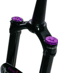 Cane Creek Helm MKII Air 29 Suspension Fork - 29" 160 mm 15 x 110 mm 44 mm Offset Gloss BLK/Purple