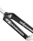 Answer BMX Dagger Pro Fork - 20" 20mm Dropout Tapered Black